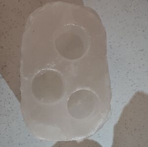 Salt Crystal Votive TeaLight Holder